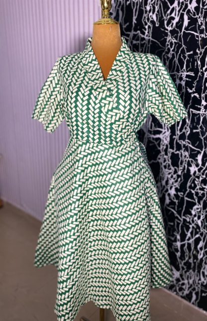 Ankara wrapping gown