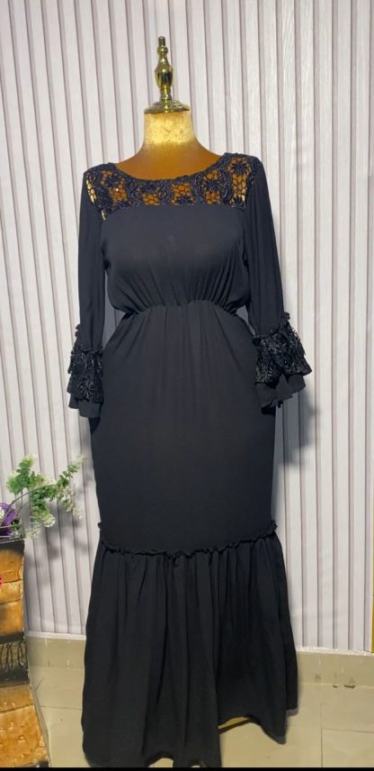 Beautiful black gown