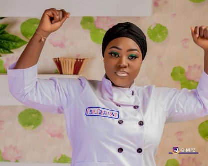 White chef wear with monogram